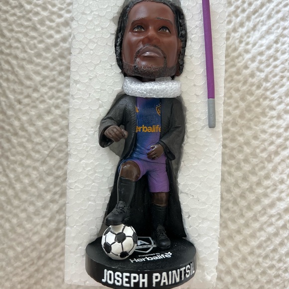 Joseph Paintsil Soccer Bobblehead with Purple Lightsaber - Picture 4 of 6